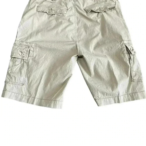 WearFirst Caution Ripstop Day Hiker Cargo Short color Khaki Size 34 - Picture 3 of 6